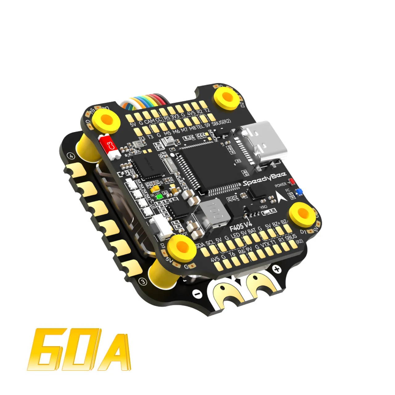 Pilha SpeedyBee F405 V4 BLS 60 - Speedybee F405 V4 Bls 55A Stack avaliação e preço