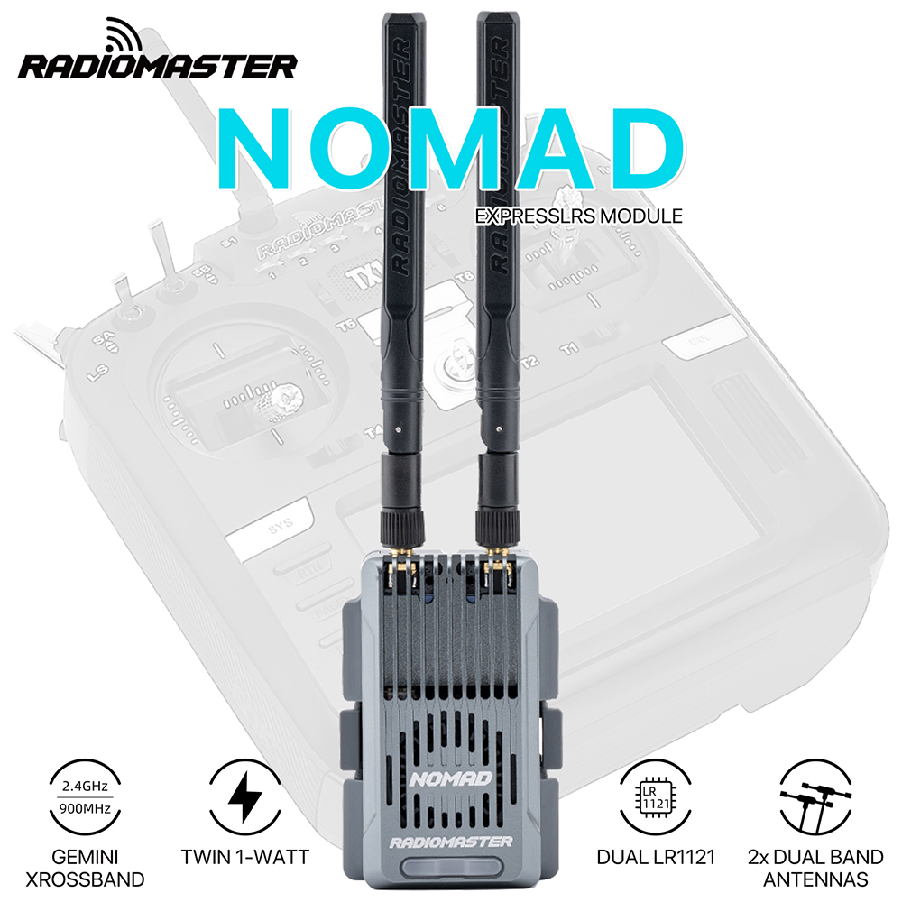 Módulo Radiomaster Nomad Dual  - Radiomaster Ranger 2.4Ghz Elrs Module avaliação e preço