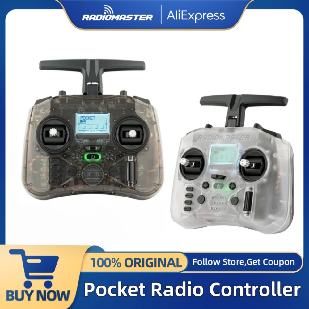 Transmissor Radiomaster Pocket - Radiomaster Pocket Elrs M2 avaliação e preço
